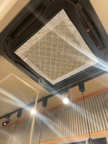 東京都 大田区 某飲食店様にて業務用エアコン修理を行わせていただきました