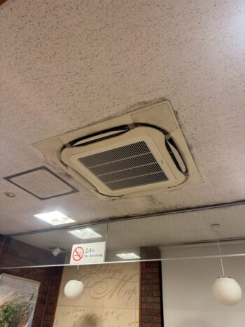 兵庫県 高砂市 飲食店様にて業務用エアコン入れ替え工事