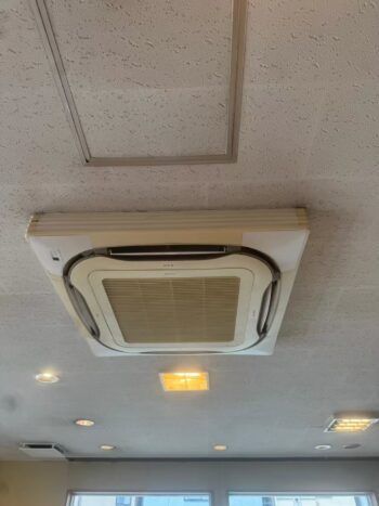 大阪府 門真市 某飲食店様にて業務用エアコン入れ替え工事完了