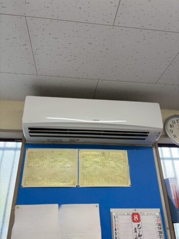 東京都練馬区にある運送会社様にて分解洗浄および入れ替え工事完了