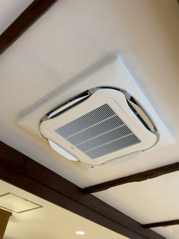 東京都文京区にて業務用エアコン入れ替え工事完了