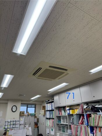 滋賀県　近江八幡市　福祉施設様にて業務用エアコン入れ替え工事完了